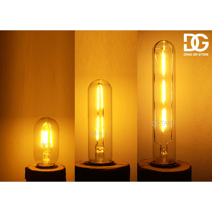 [LOẠI 1] Bóng đèn Edison Led chia đốt