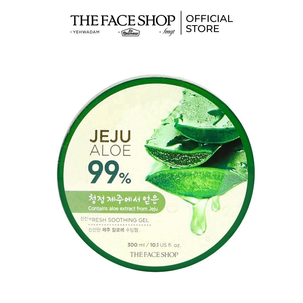 [Mã FMCGMALL -8% đơn 250K] Gel Dưỡng Da Đa Năng TheFaceShop Jeju Aloe Fresh Soothing Gel 300ml