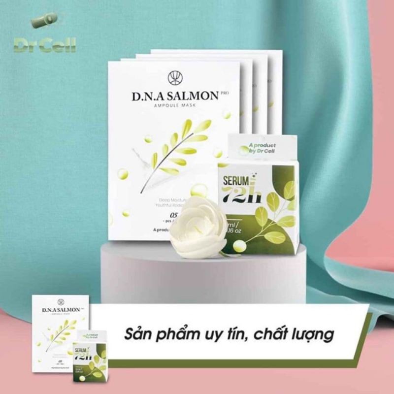 (TẶNG NẠ CÁ HỒI) SERUM TRUYỀN TRẮNG 72h