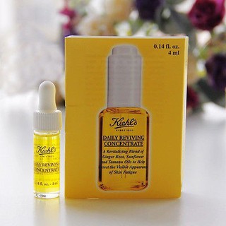 Kiehls Tinh chất serum dưỡng da ban ngày Daily reviving concentrate 4ml