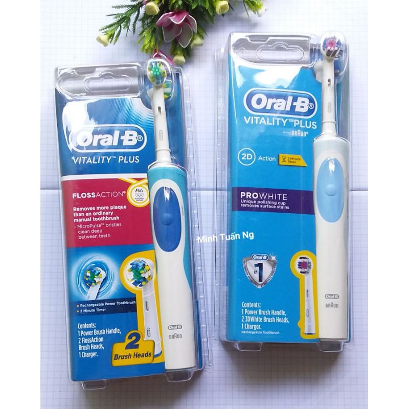 Bàn chải điện Oral-B VITALITY PLUS ( Có Bộ Sạc )