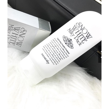 Kem Tắm Trắng Secret Key Snow White Milky Pack 200gr