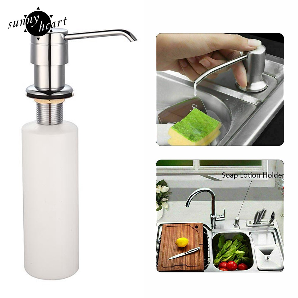 Chai nhựa đựng xà bông dạng lỏng gắn bồn rửa tiện dụng