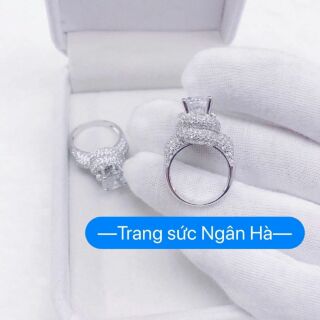 Nhẫn Bạch kim siêu bền nha các nàng