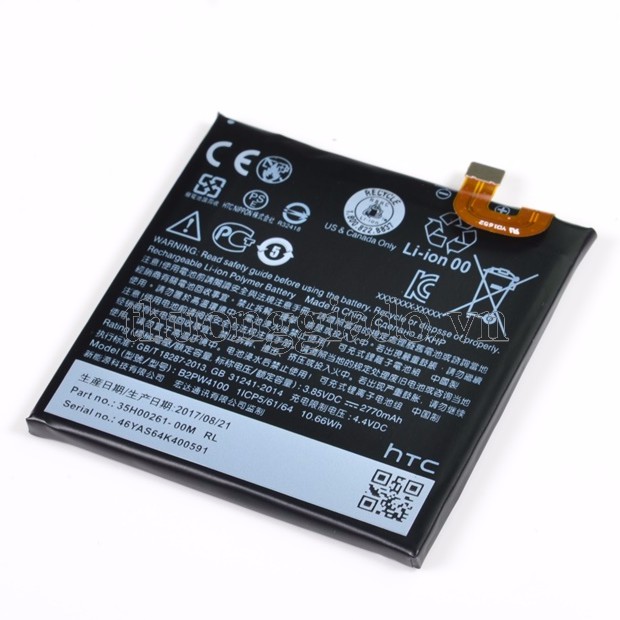Thay pin HTC Google Pixel (5.0"), B2PW4100, 2770mAh Zin theo máy - Bảo hành đổi mới