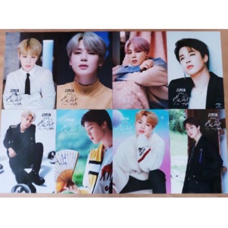 poster cả nhóm BTS khổ A3 8tấm