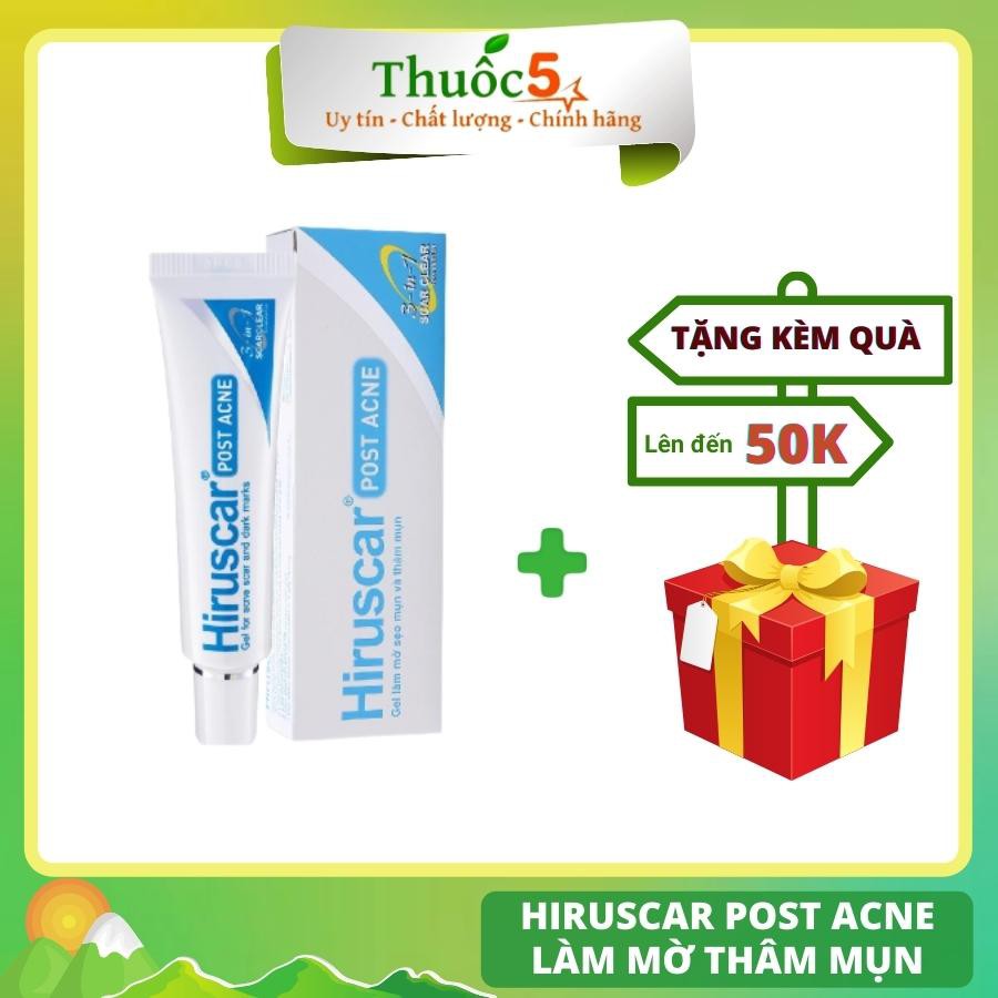 [GIÁ GỐC] Hiruscar Post Acne – Gel làm mờ thâm mụn