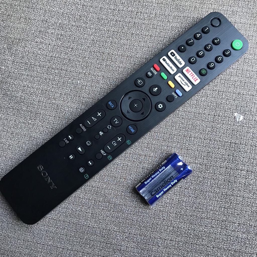 Remote điều khiển Tivi Sony 4K 55 inch KD-55X75K, RMF-TX520P, RMF-TX520U,TX500P