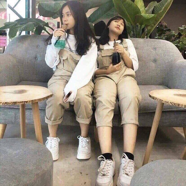 [RẺ VÔ ĐỊCH] Quần Yếm Kaki Baggy 2 Túi Ngực 2 Màu Hot cho bạn thêm trẻ trung, năng động và tự tin | BigBuy360 - bigbuy360.vn