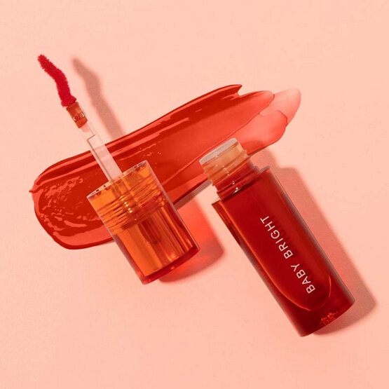 Baby Bright Lip & Cheek Peach Glow Tint Son kem lì & má hồng Baby Bright Lip Tint Peach Thái lan