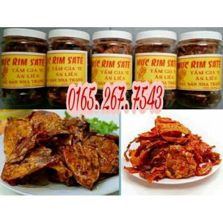 Mực rim sate _ đặc sản nha trang