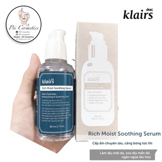Tinh Chất Dưỡng Ẩm Klairs Rich Moist Soothing Serum 80ml