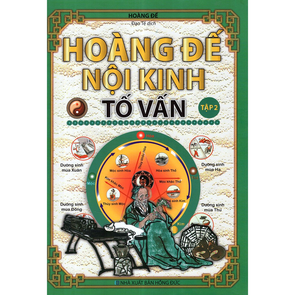 Sách - Hoàng Đế Nội Kinh Tố Vấn (Tập 2)