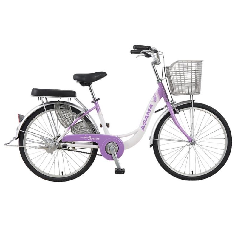 Xe đạp chính hãng thời  trang  nữ  ASAMA BREEZE 24” . Cam kết hàng chính hãng .CLD - BR 2402