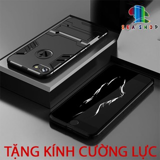 [TẶNG KÍNH CƯỜNG LỰC] Ốp lưng iPhone 8 chống sốc iRon man / Ốp chông iRon man siêu bền iPhone8 - ip8