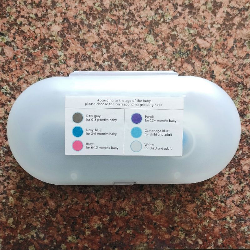 Máy giũa móng tay cho bé moaz bebé