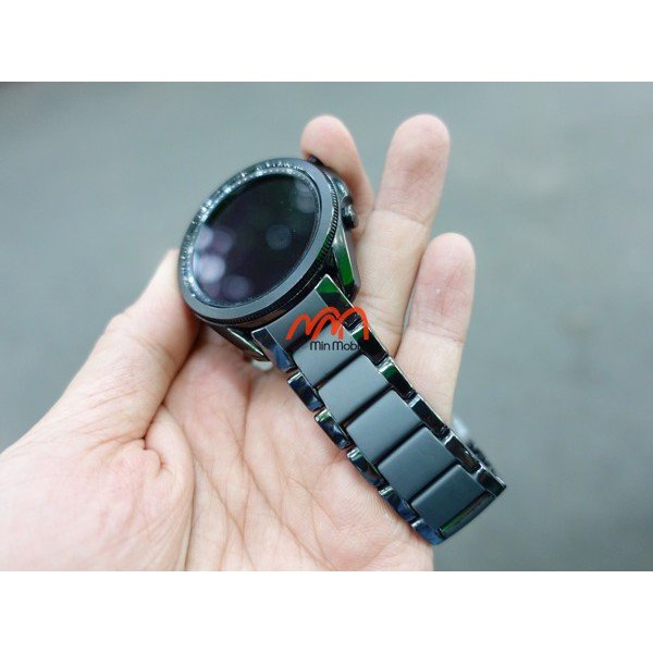 Dây Đeo Ceramic Nhám + Trơn Samsung Galaxy Watch 46mm CM05