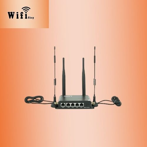 Bộ Phát Wifi 4G APTEK L300 - HITEK L300 băng thông rộng với khe cắm thẻ SIM 4G/LTE