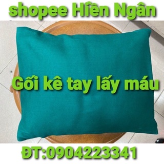 Gối kê tay khám bệnh, lấy máu xét nghiệm