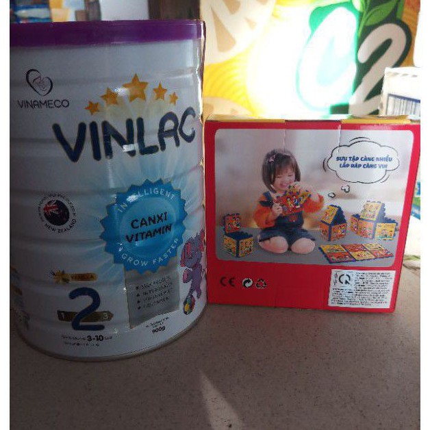 [Chính hãng] Sữa bột Vinlac 2 lon 900g(Date 1/2023)(mua là có quà)