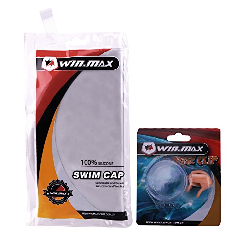 Mũ bơi WINMAX bằng silicon co giãn bền bỉ chuyên dụng cho nam và nữ