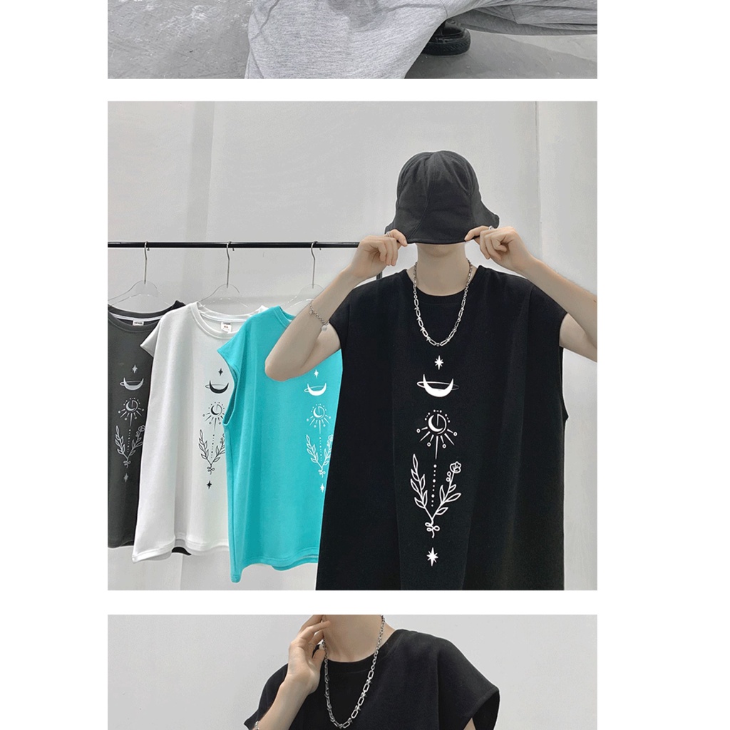 Áo thun sát nách thời trang mùa hè cá tính (m-5xl)