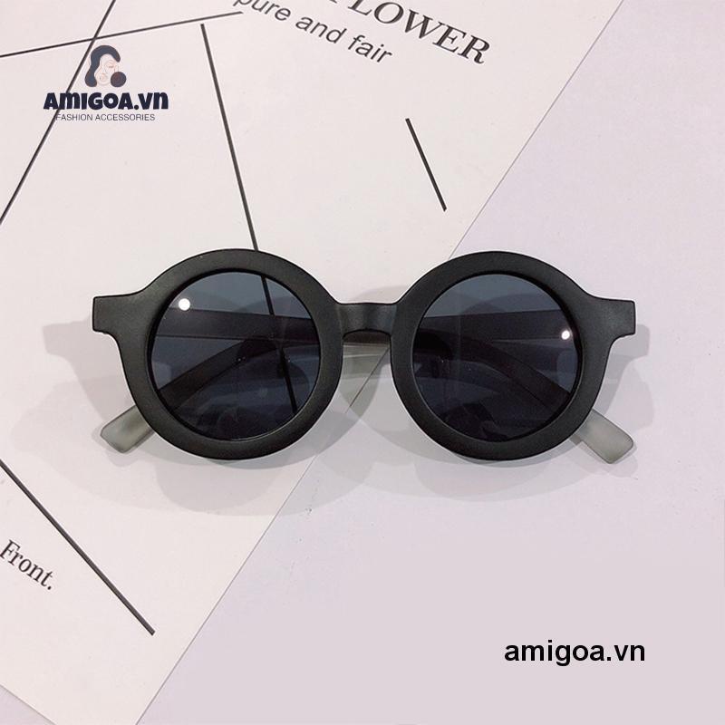✨✨Kính Râm Trẻ Em Tròn Mờ Thích Hợp Cho Bé 1-8 Tuổi