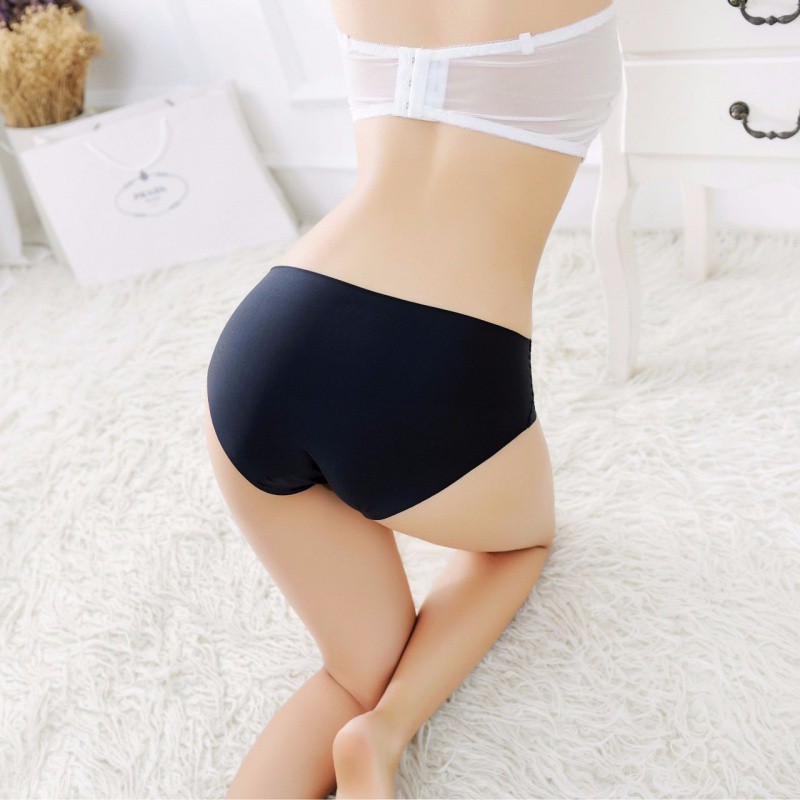 Quần Lót Nữ Quần Lót Đúc su Thun Lạnh Cạp Ép Mặc Trong Váy Body Không Lộ Viền QL01 - mijusa | BigBuy360 - bigbuy360.vn