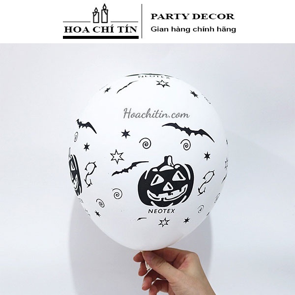 Bong bóng in hình Halloween trang trí tiệc