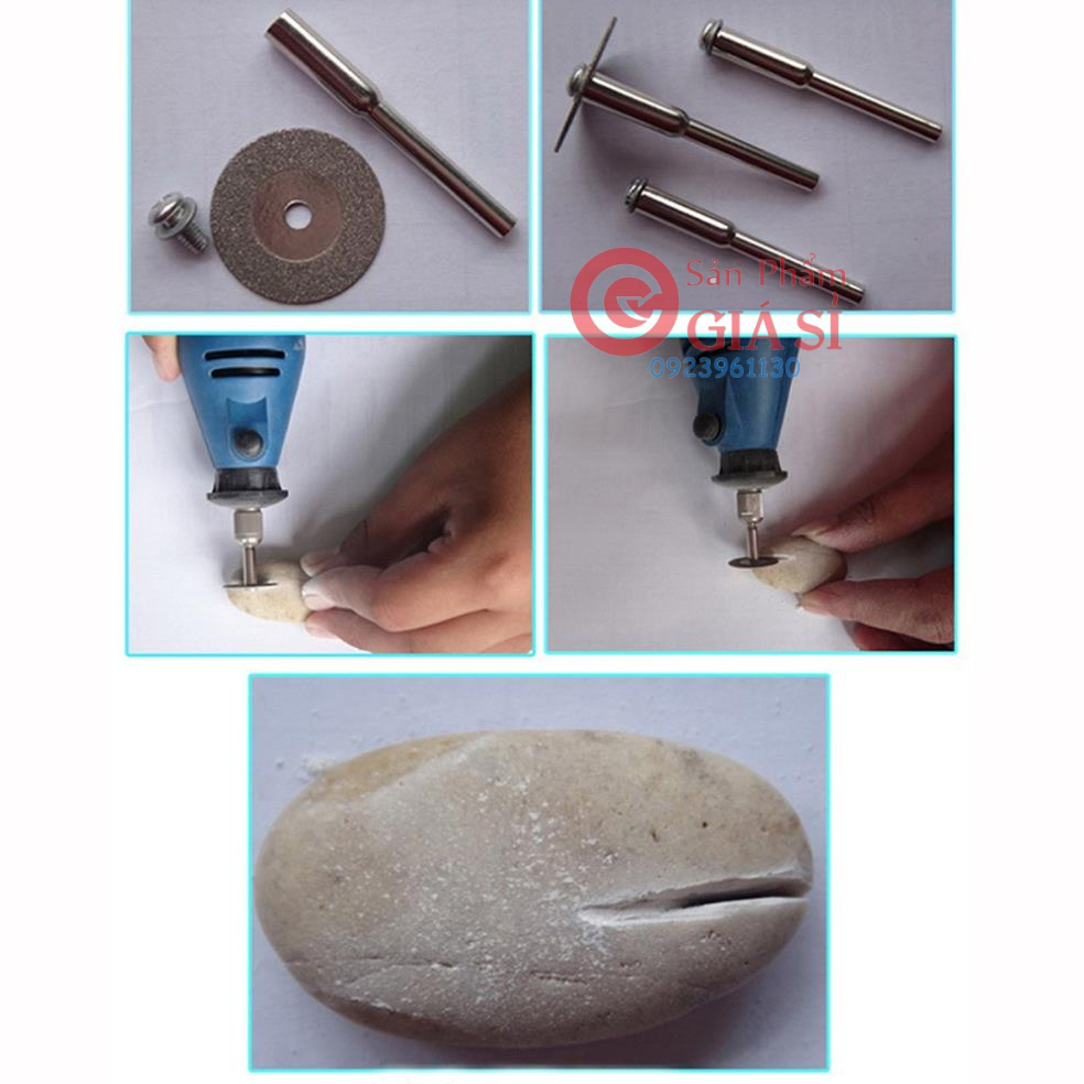 Bộ 10 đĩa cắt mạ kim cương - Size 25mm ❤️freeship❤️
