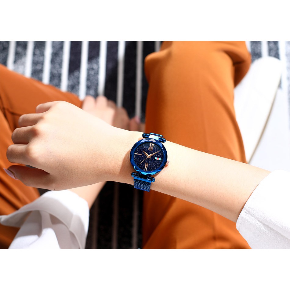 Đồng hồ dây nam châm midi dành cho nữ có nhiều màu