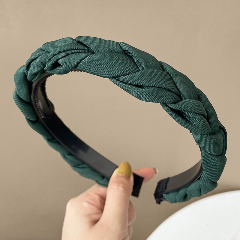 Cài tóc Haimeikang thiết kế đơn giản bằng satin thời trang Hàn Quốc