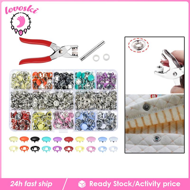 Nút Bấm Kim Loại 10mm Chuyên Dụng Cho May Vá
