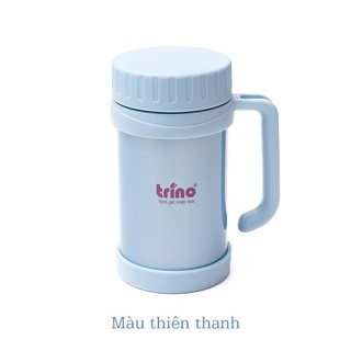 Bình giữ nhiệt inox có tay cầm Trino TN 550HL (xanh thiên thanh)