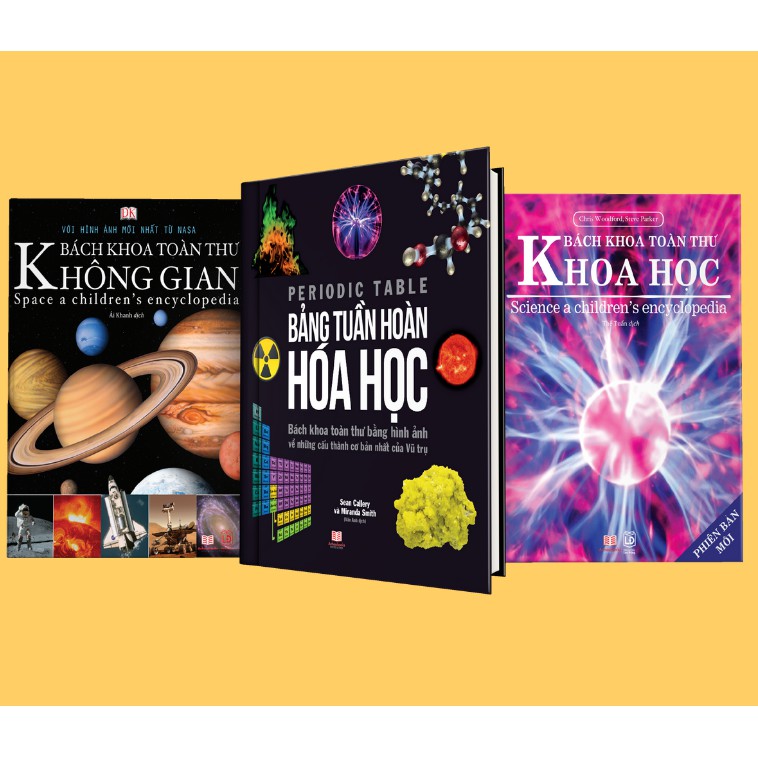 Sách - Bách khoa toàn thư bằng hình ảnh - Bách Khoa Toàn Thư Không Gian - Bảng tuần hoàn Hóa Học