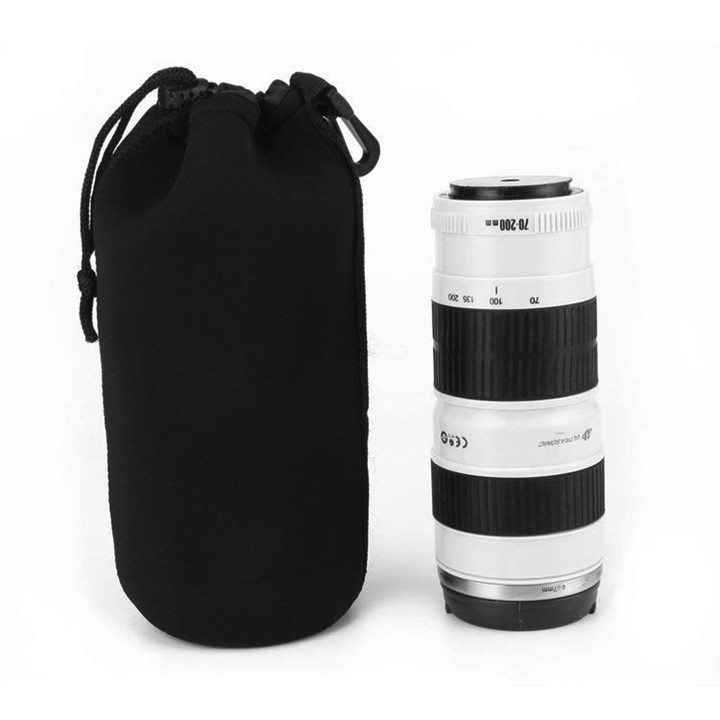 Túi đựng ống kính lens máy ảnh chống sốc Matin size XL cao tối đa 20cm
