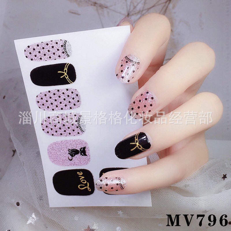 Dán Móng Tay Trang Trí 3D (Phần 2)