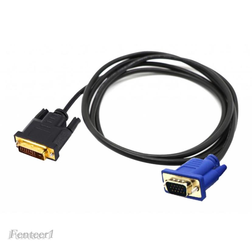 Cáp chuyển đổi VGA-I DVI 24 + 5 sang VGA D-Sub