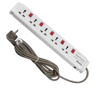 Ổ Điện Huntkey 5 chấu cao cấp PZC504 hàng chính hãng