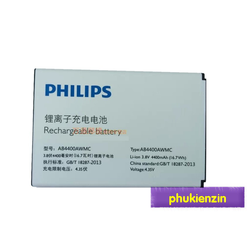 Pin Điện Thoại Philips V387