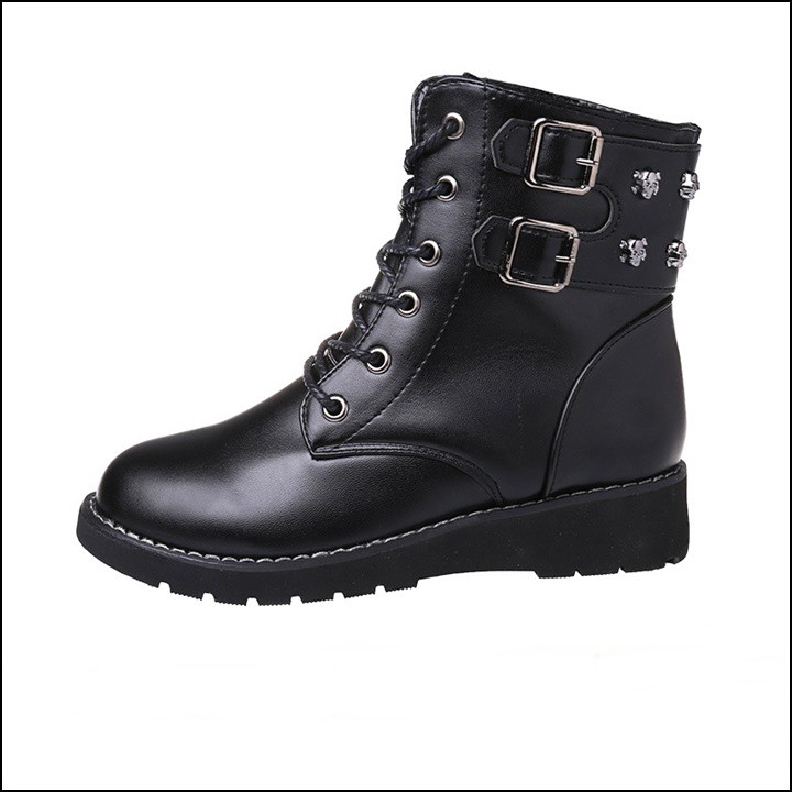 Giày Bốt Cổ Cao Cá Tính G030