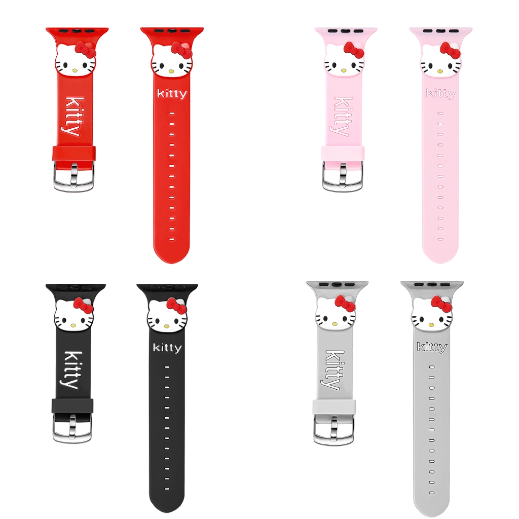 【Apple Watch Strap】Soft Cartoon Silicone Strap for Apple watch Series 6 se 5 4 3 2 1 38mm 40mm 42mm 44mm Cute watch band