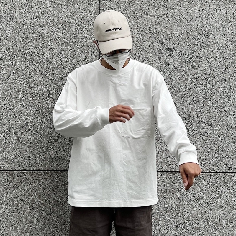 ÁO UNIQLO BASIC WHITE - TAY DÀI | CHÍNH HÃNG | cut tem