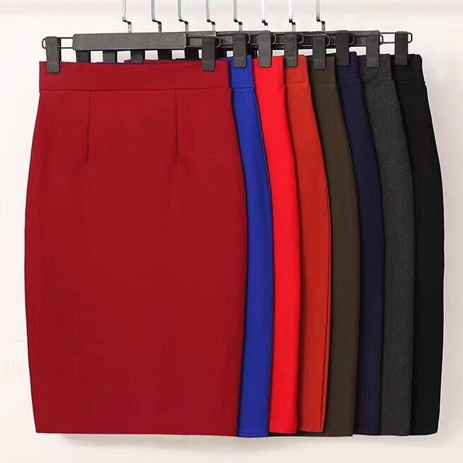 Chân váy bút chì công sở dáng Basic - Hàng L1