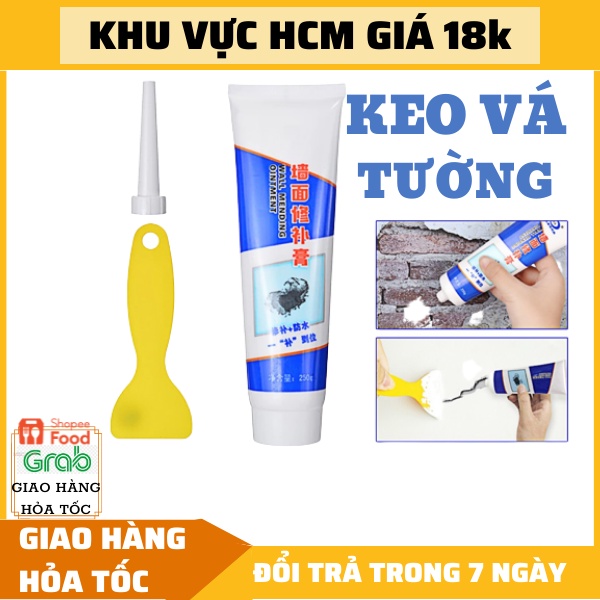 [HỎA TỐC] keo vá tường nhà cao cấp chống nước chống mốc, Keo trám vết nức chống thấm LKB 250gr