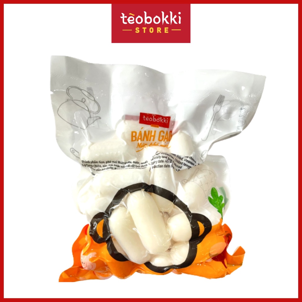 Bánh gạo nhân phô mai Tèobokki 250g, 500g, 1kg