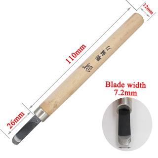 Set 6 Dụng Cụ Điêu Khắc Gỗ / Gốm Chuyên Dụng