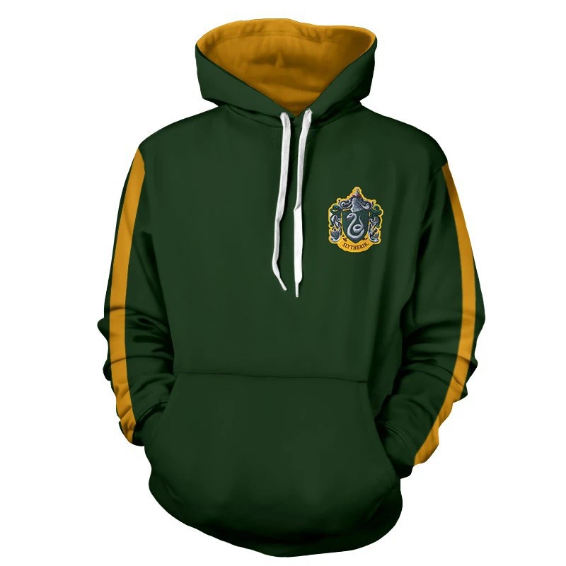 Áo Khoác Hoodie In Chữ Gryffindor Hufflepuff Ravenclaw Slytherin Cá Tính | BigBuy360 - bigbuy360.vn