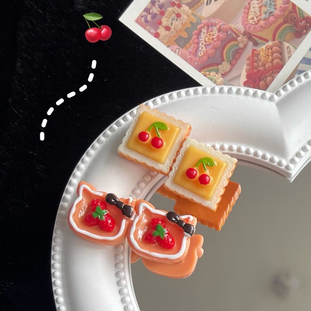 Kẹp Tóc Hình Đồ Ăn Tráng Miệng Dễ Thương Cho Bé Gái