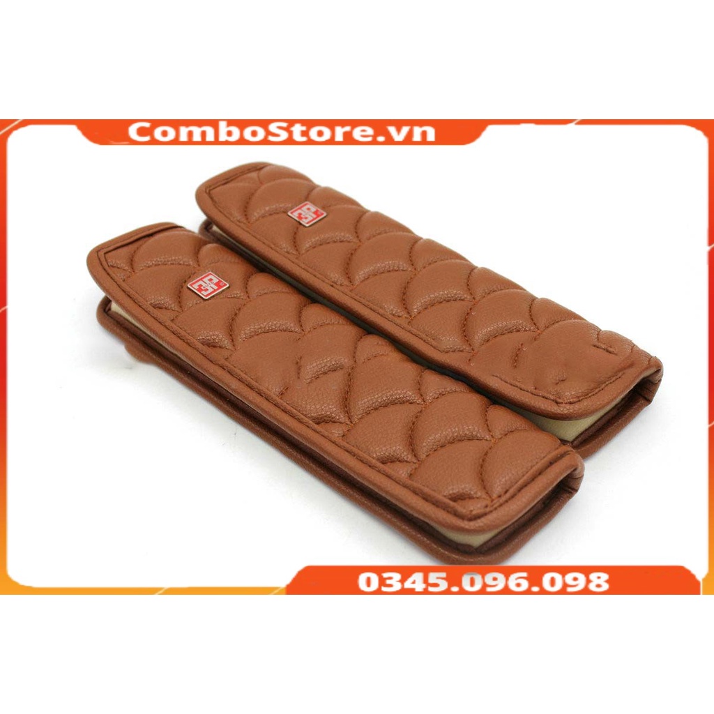 Bọc dây đai an toàn ô tô xe hơi da cao cấp 3P